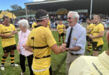 Old Man Emu becomes a life member