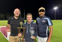 Presentation time for our Junior Boars