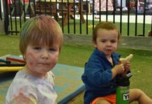 All the colours of the rainbow