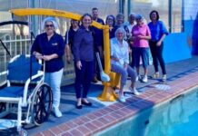 Yellow Pool hoist brings buoyancy to individuals in the Goondiwindi community