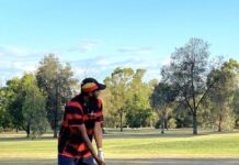 Footy golf day raises money for local Border Knockout team