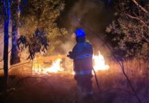 Beebo bushfire leaves blanket of smoke over the region