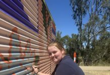 GSHS students create a masterpiece for new additions to Art Trail