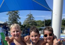 Bishop loud and proud at GSPS swimming carnival