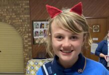 Seven new pledges bolster Gundy Girl Guides