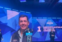 Andrew Jakins secures a spot in Harcourts history