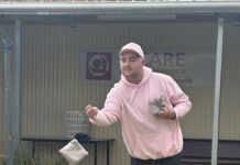 Team Red slam dunk their way to cornhole championship win