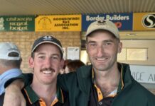 Hundreds gather to watch the Hawkies storm home in AFL elimination final