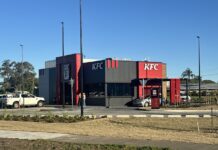 KFC opens its doors