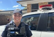 Police recruits hit the streets in Goondiwindi