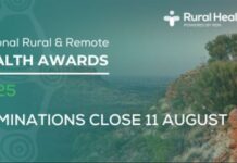 Nominate now for National Rural and Remote Health Awards